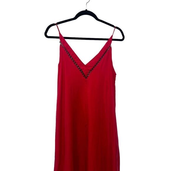 FREE PEOPLE All I Want Oversized V-Neck Asymmetrical Dress Size S Boho Fairy - Picture 6 of 15